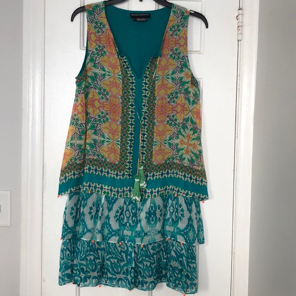 Anthropologie| Hemant & Nandita Moana Silk Small - Picture 6 of 16
